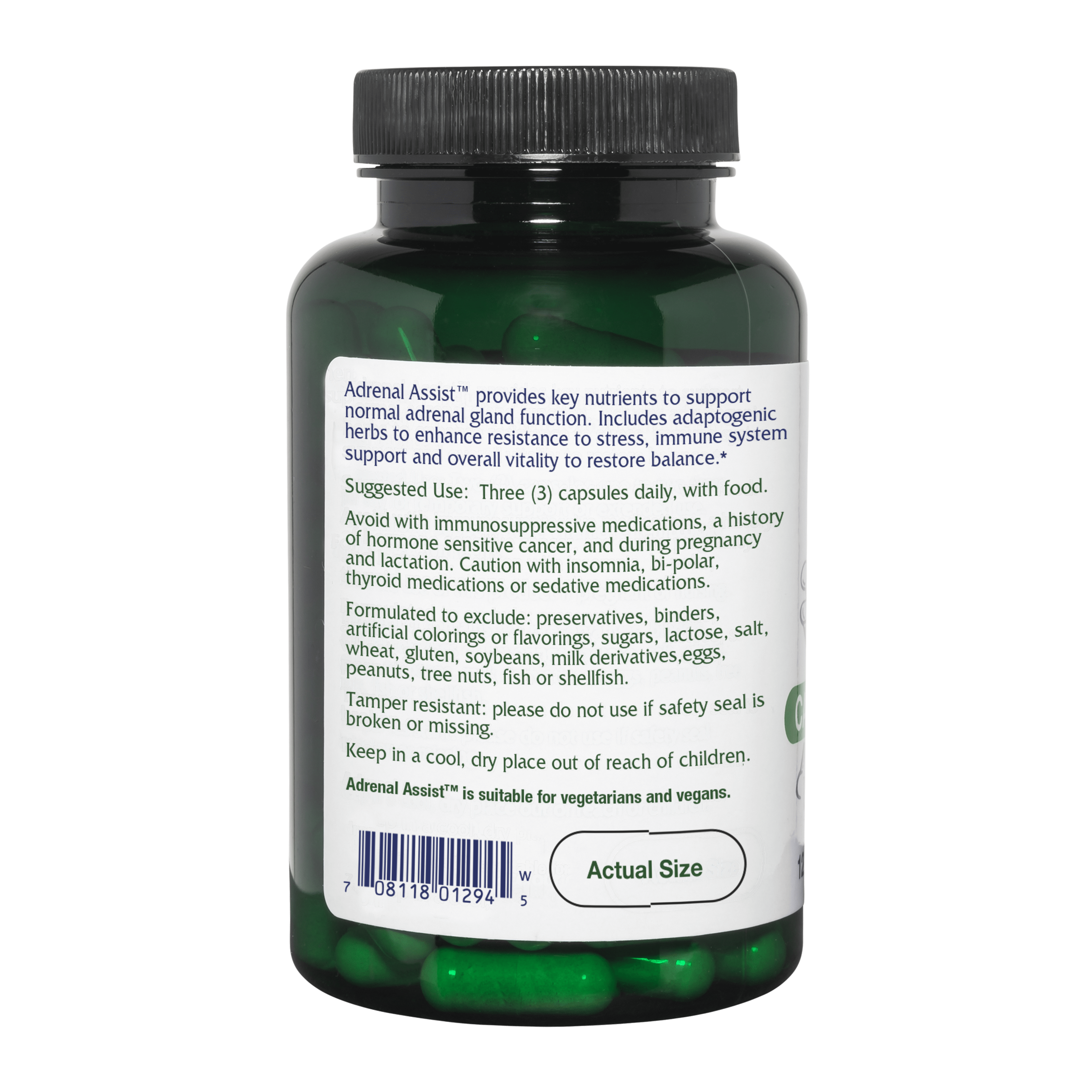 Adrenal Assist - 90 Capsules | Vitanica