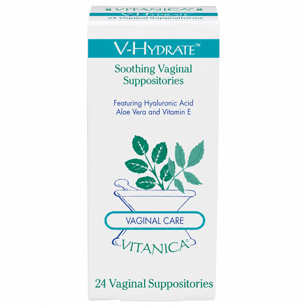 V-Hydrate - 24 Vaginal Suppositories | Vitanica