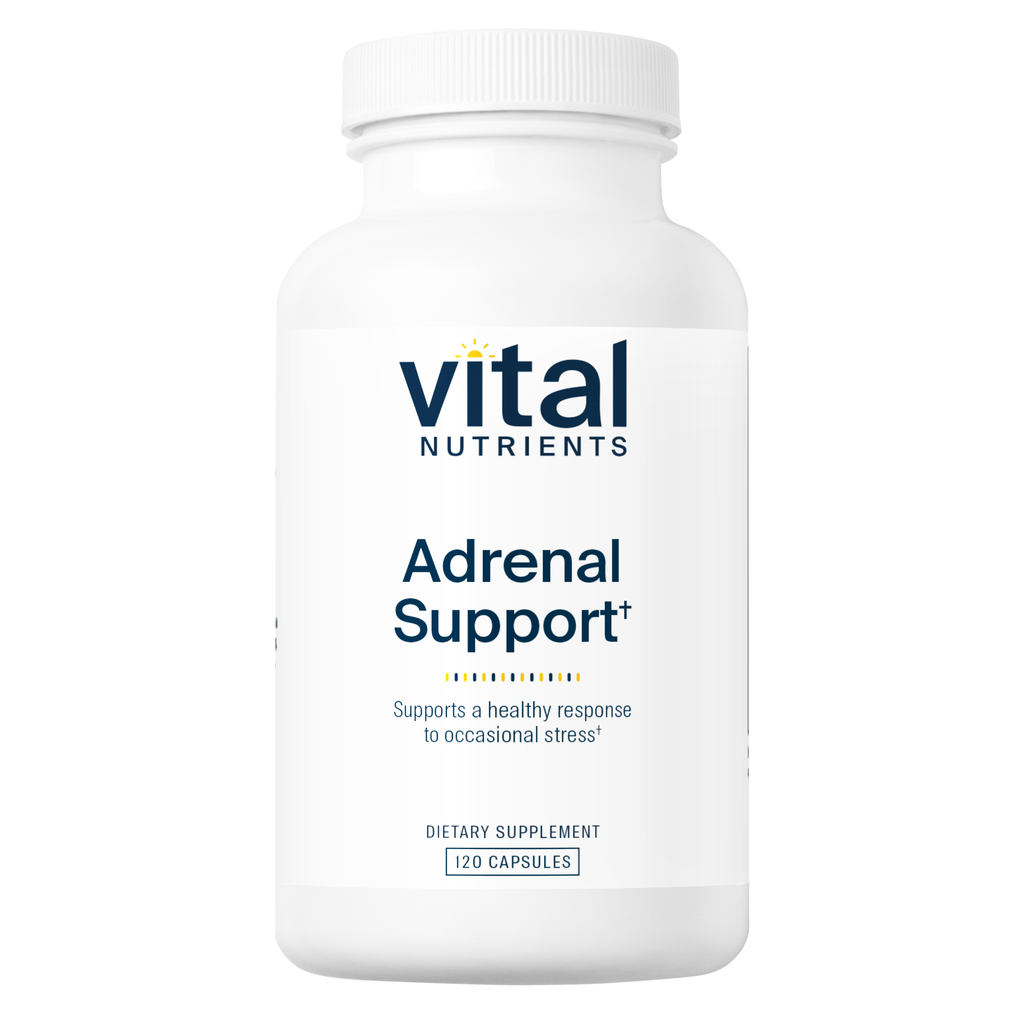 Adrenal Support - 120 Capsules | Vital Nutrients