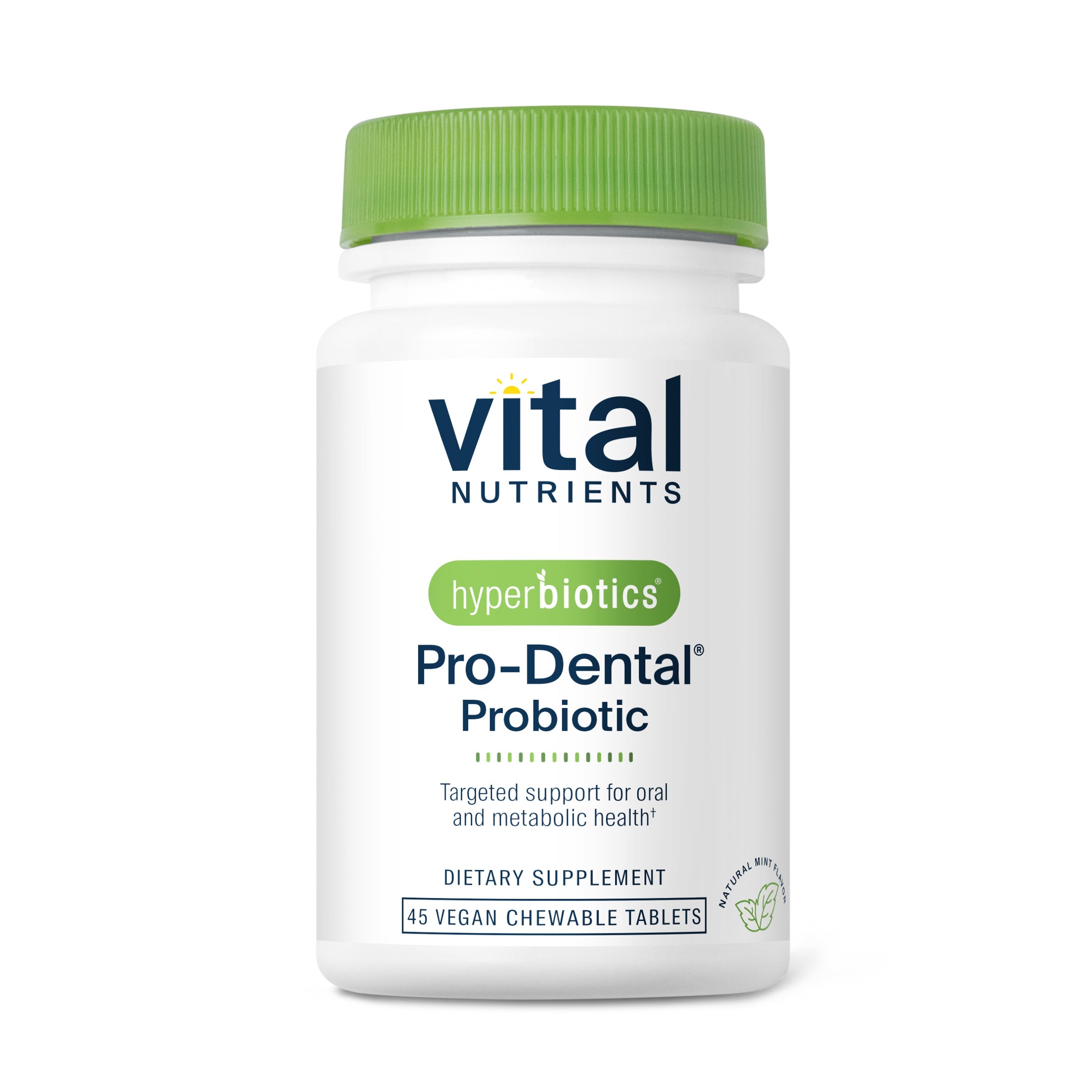 Hyperbiotics Pro-Dental Probiotic - 45 Chewable Tablets | Vital Nutrients