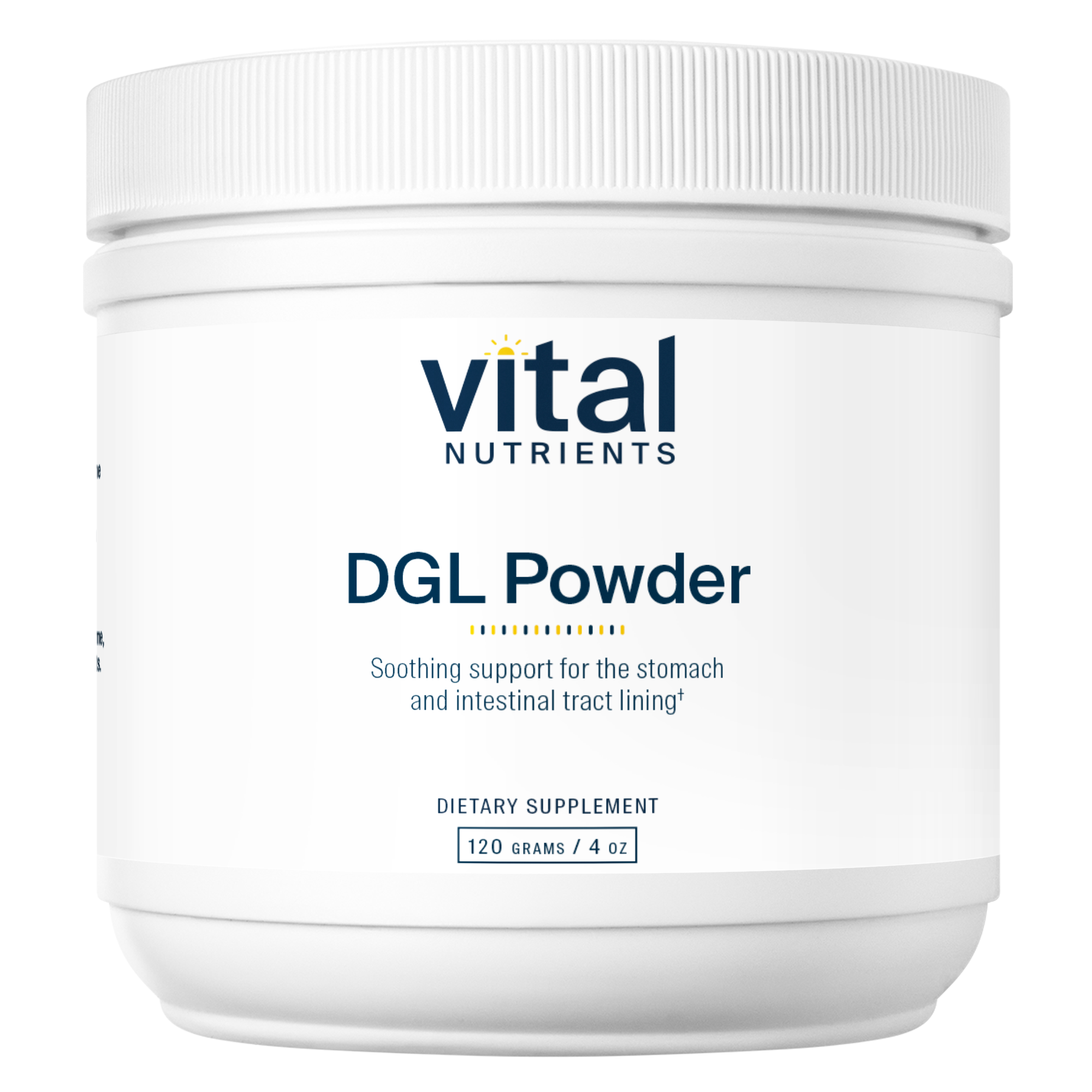 DGL Powder (Deglycyrrhizinated Licorice) - 120g | Vital Nutrients