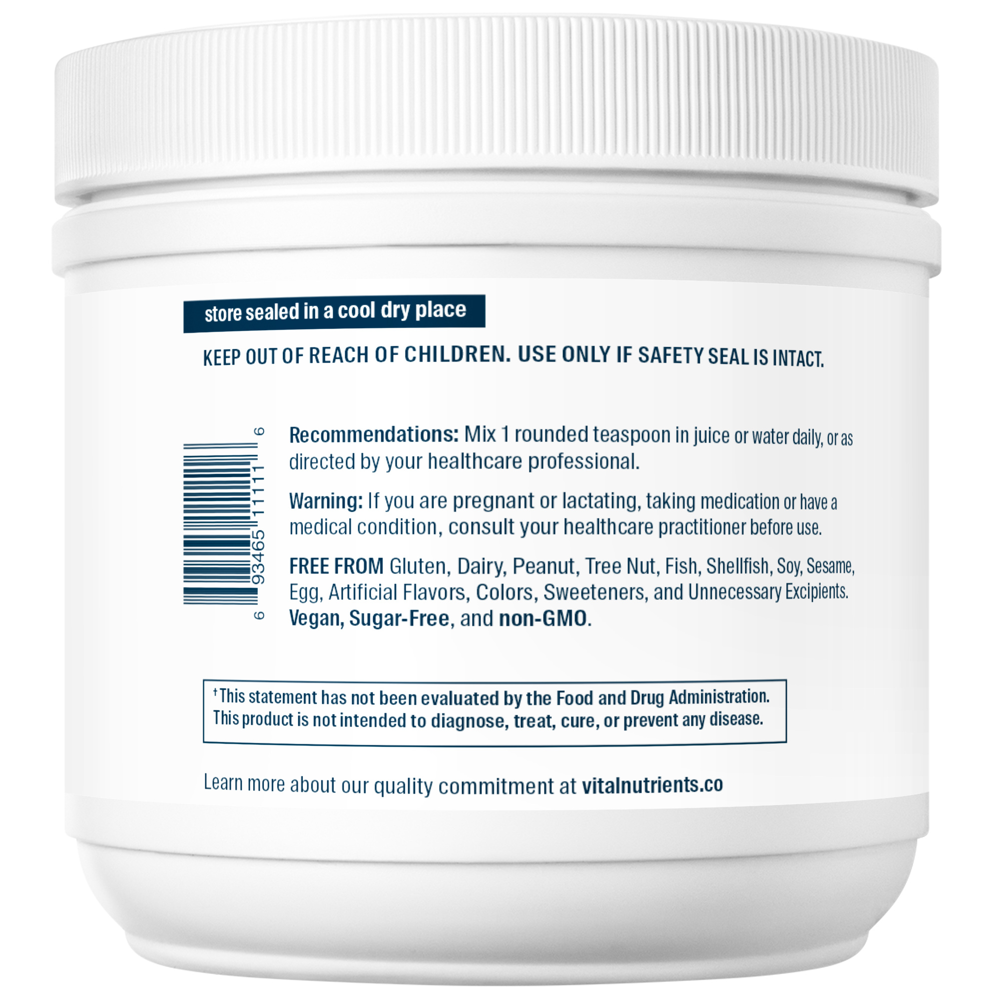 Glycine Powder - 250g | Vital Nutrients