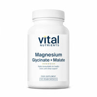 Magnesium Glycinate + Malate - 100 Capsules | Vital Nutrients