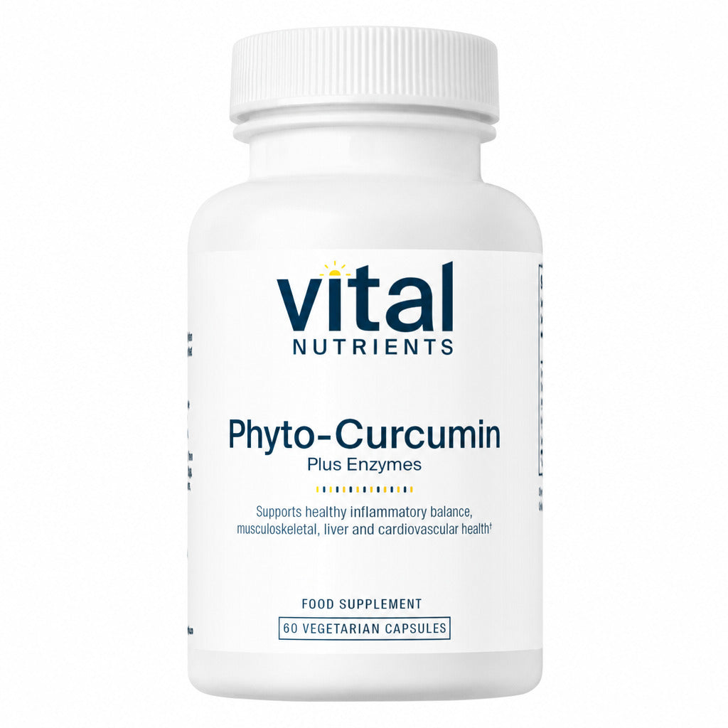 Phyto-Curcumin Plus Enzymes - 60 Capsules | Vital Nutrients