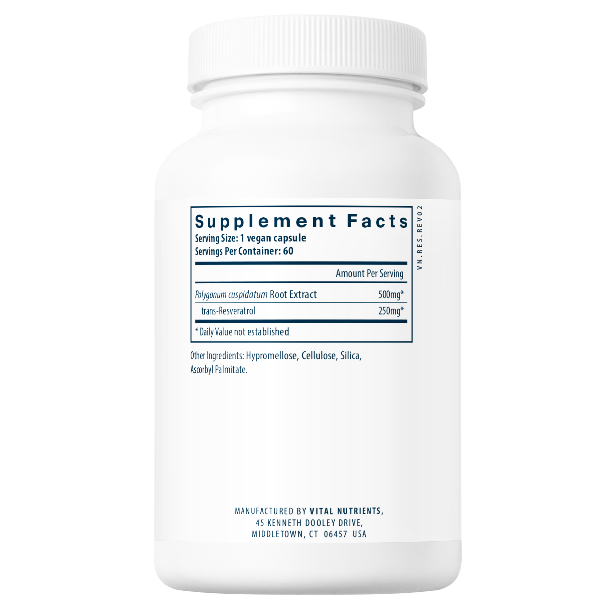 Resveratrol - 60 Capsules | Vital Nutrients