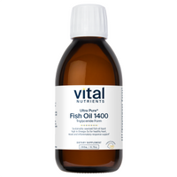 Ultra Pure Fish Oil 1400 (Lemon Flavour) - 200ml | Vital Nutrients