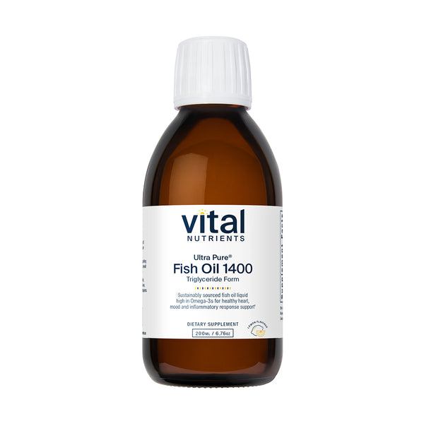 Fish Oil 1400 - 200ml - Vital Nutrients | Amrita Nutrition