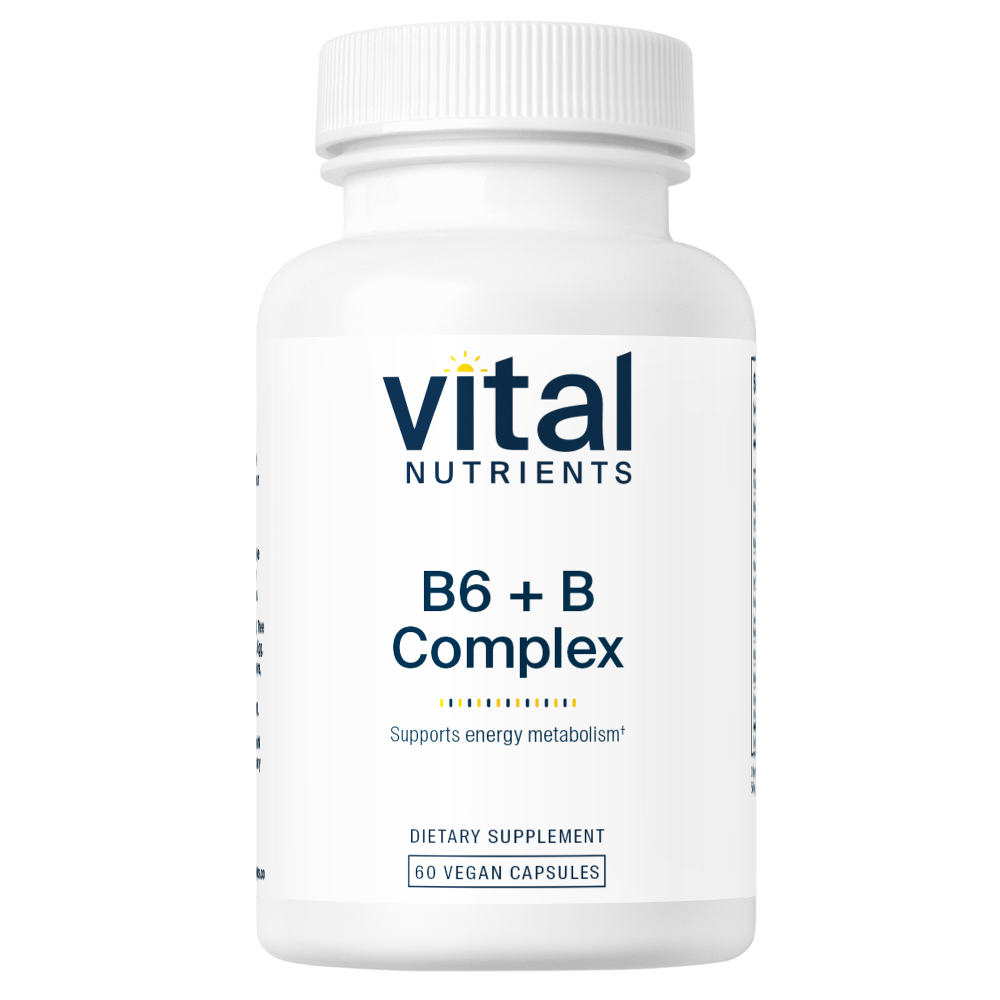 B6 + B Complex - 60 Capsules | Vital Nutrients