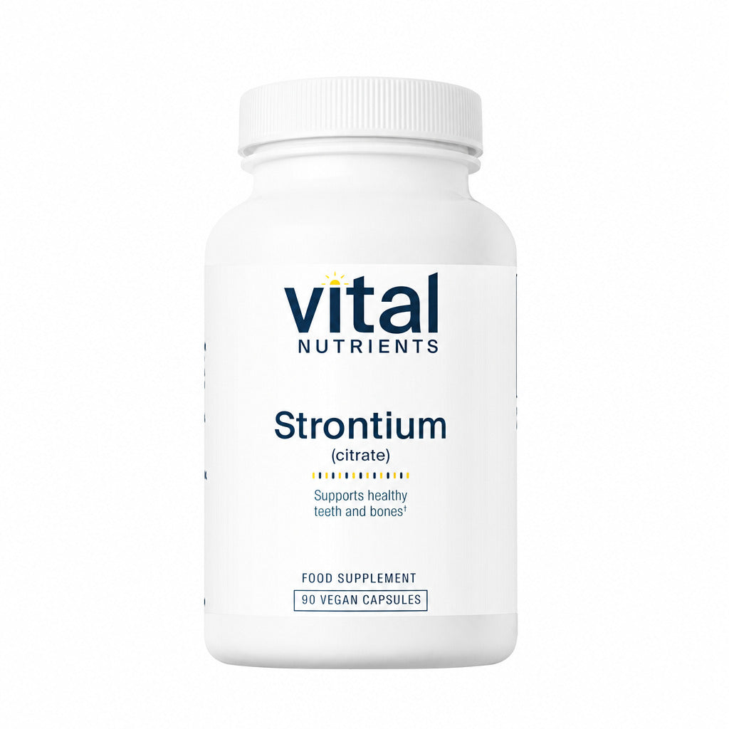 Strontium Citrate 227mg - 90 Capsules | Vital Nutrients