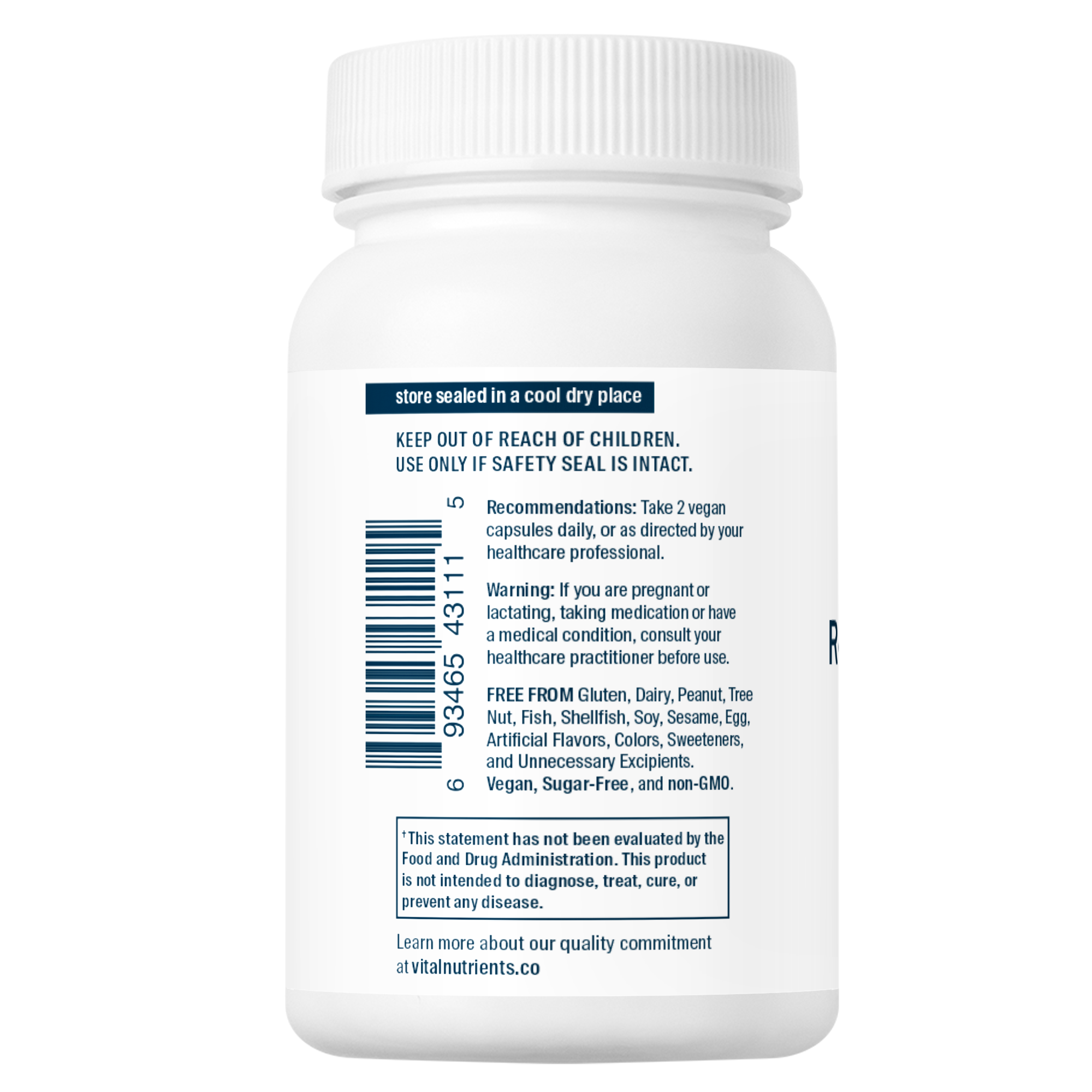 R-Lipoic Acid 200mg - 60 Capsules | Vital Nutrients