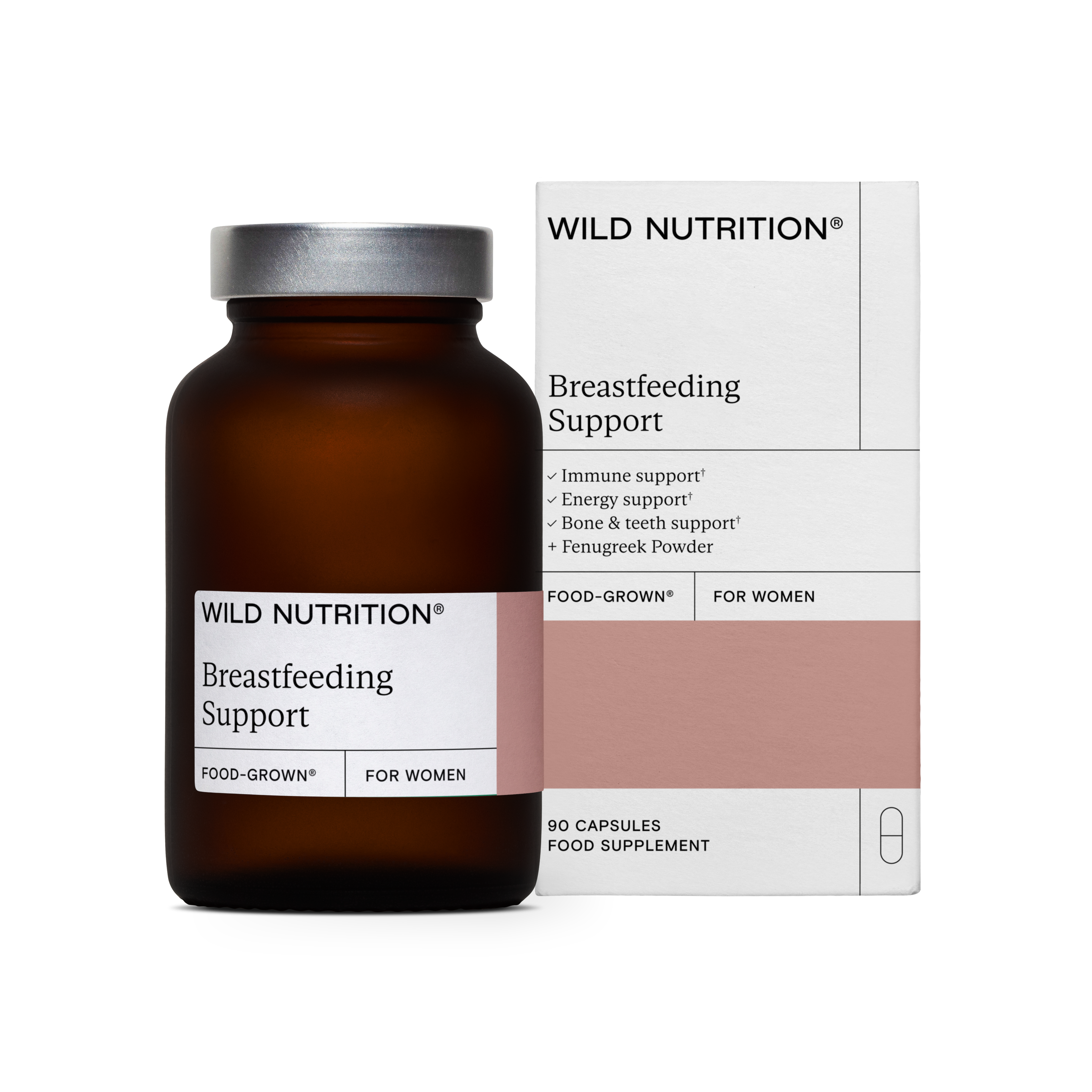 Breast-Feeding Support - 90 Capsules | Wild Nutrition