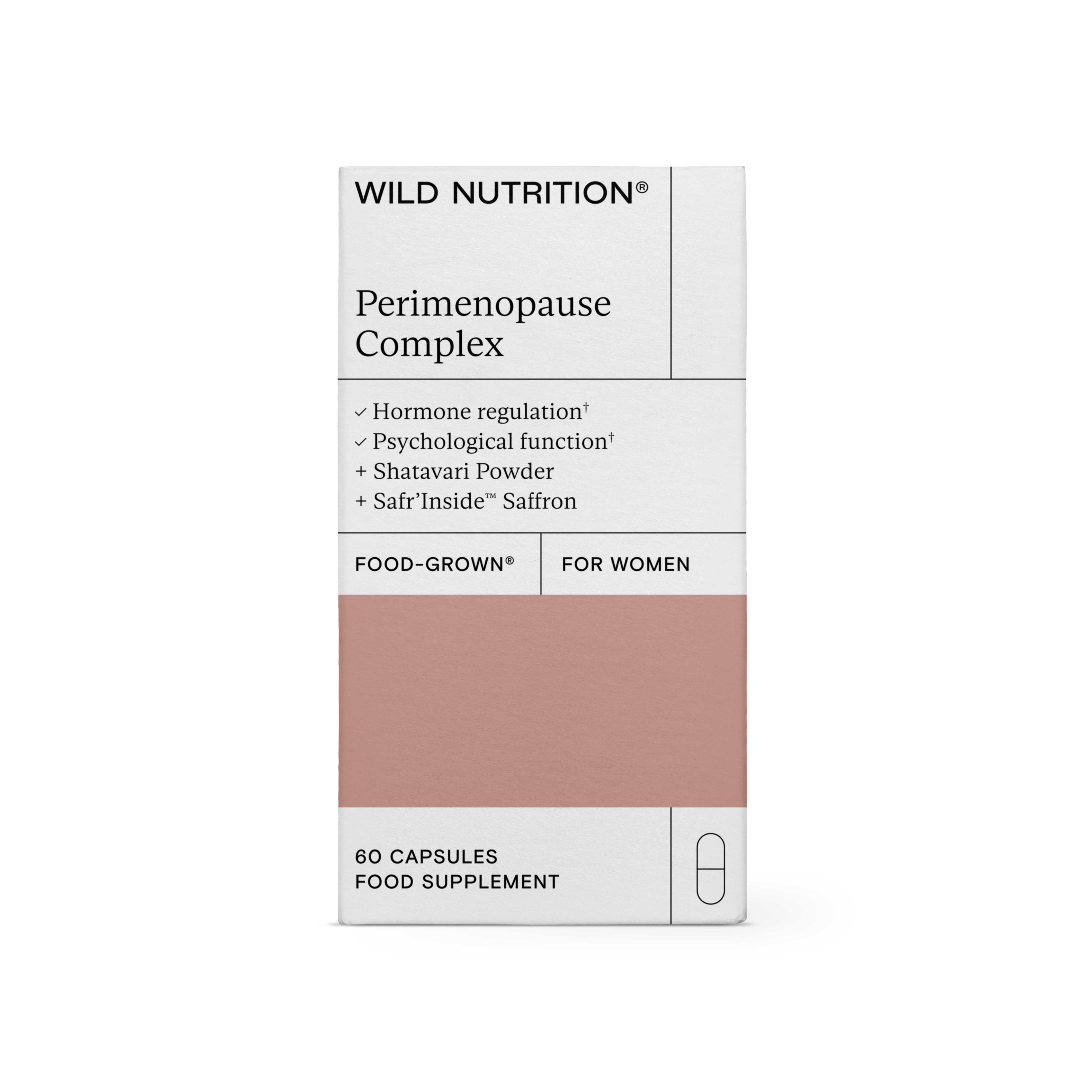 Perimenopause Complex - 60 Capsules | Wild Nutrition