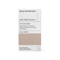 Daily Multi Nutrient for Teen Girls - 60 Capsules | Wild Nutrition