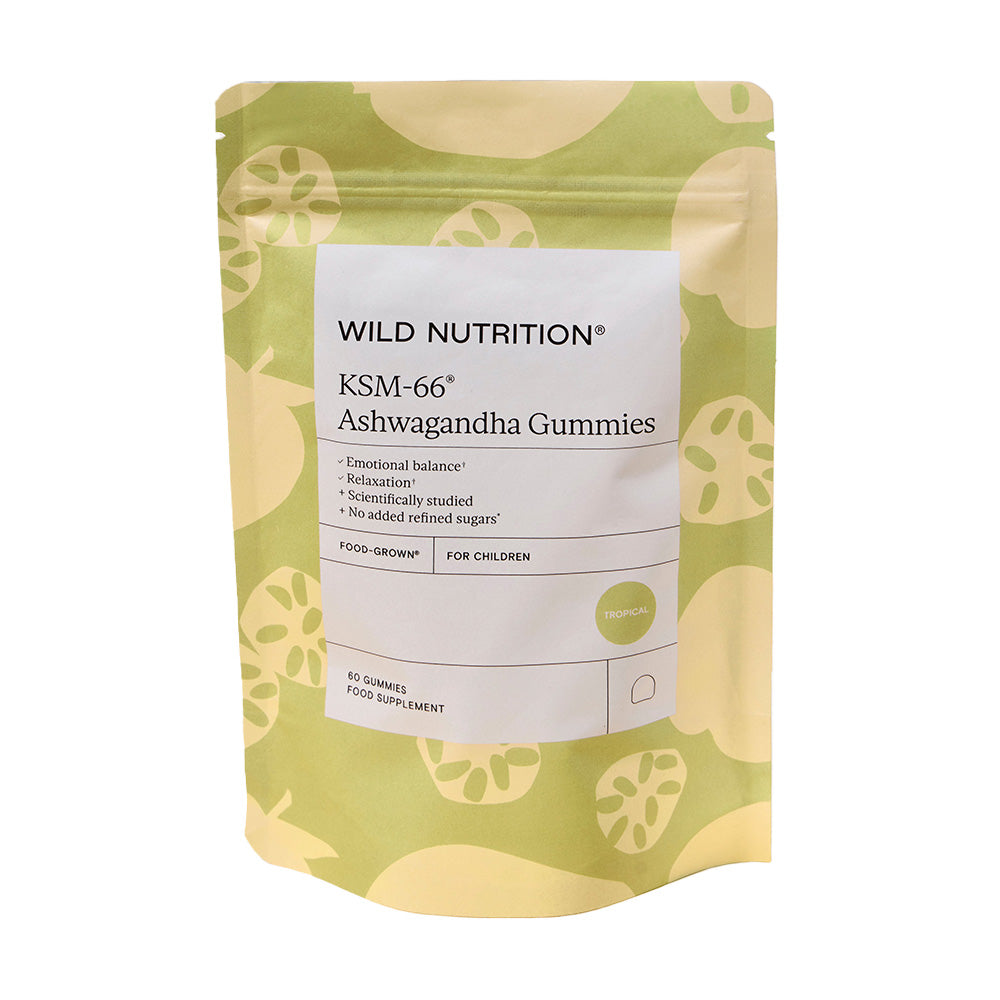 Ashwagandha Gummies For Children - 60 Gummies | Wild Nutrition