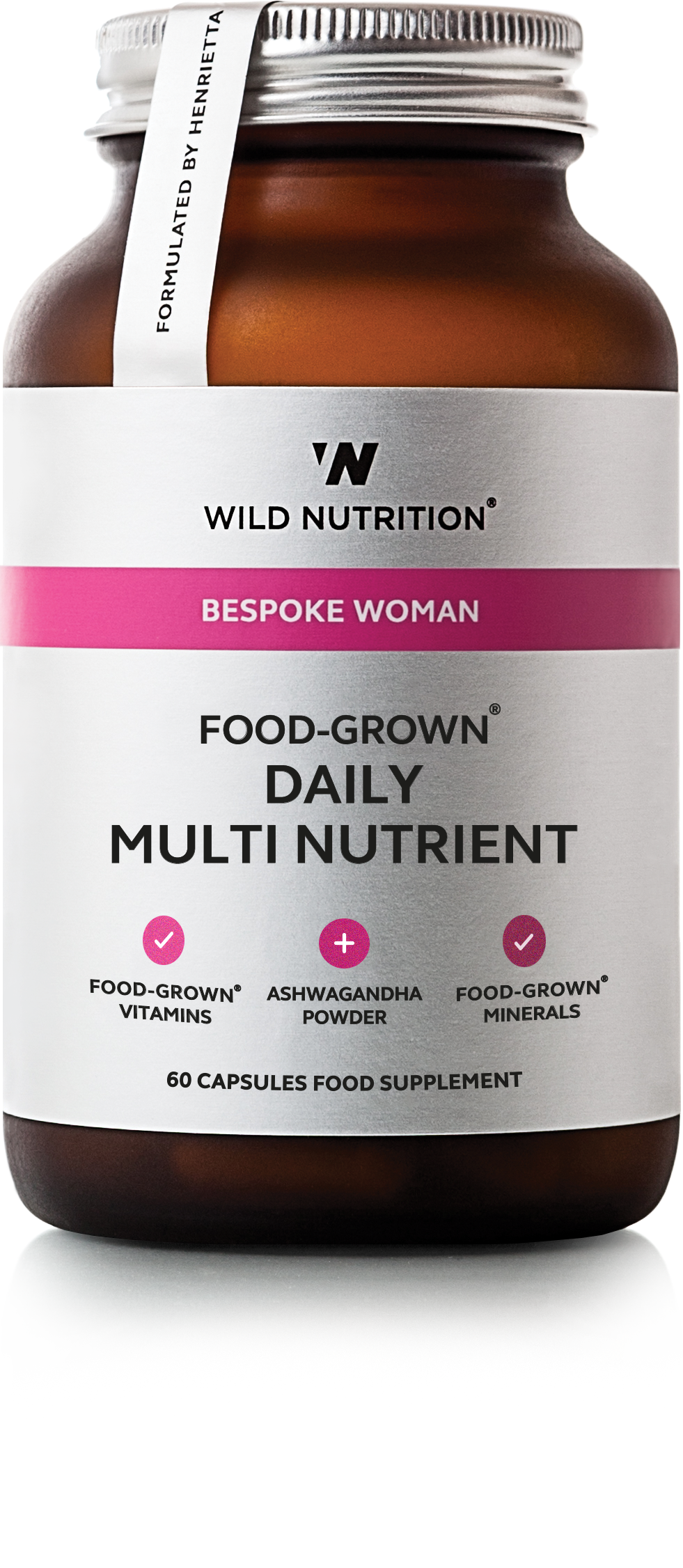 Daily Multi Nutrient for Women - 60 Capsules | Wild Nutrition