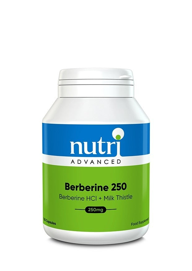 Berberine 250 - 120 Capsules | Nutri Advanced