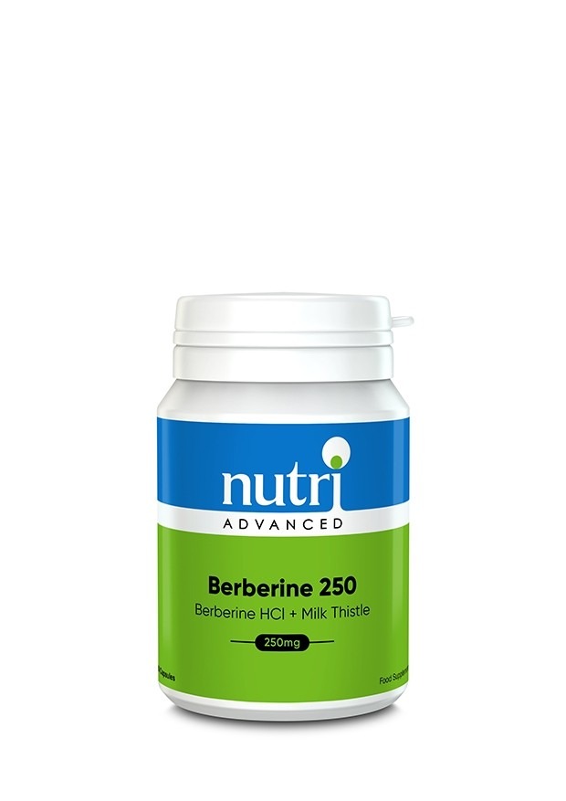 Berberine 250 - 60 Capsules | Nutri Advanced