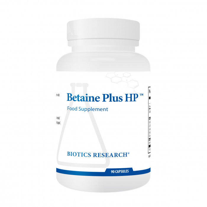 Betaine Plus HP - 90 Capsules | Biotics Research