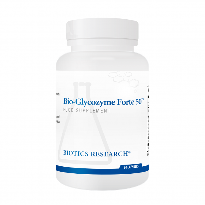 Bio-Glycozyme Forte - 90 Capsules | Biotics Research