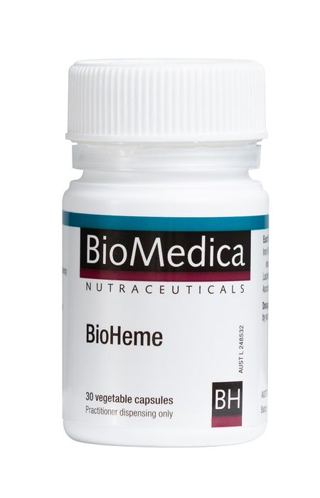 BioHeme - 30 Capsules | BioMedica