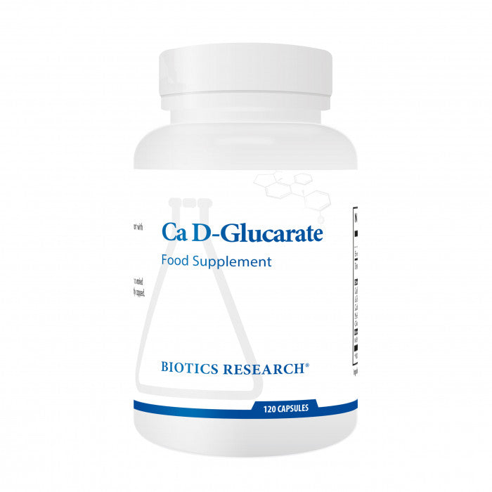 Ca D-Glucarate 500mg - 120 Capsules | Biotics Research