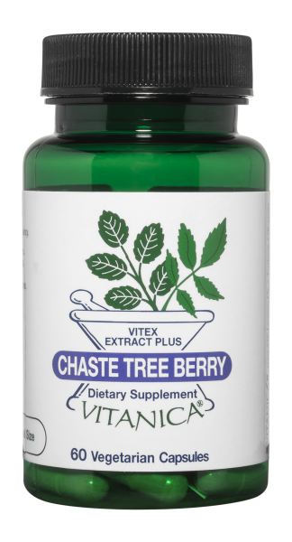 Chaste Tree Berry - 60 Capsules | Vitanica