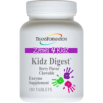 Kidz Digest Chewable - 180 Tablets | Transformation Enzymes