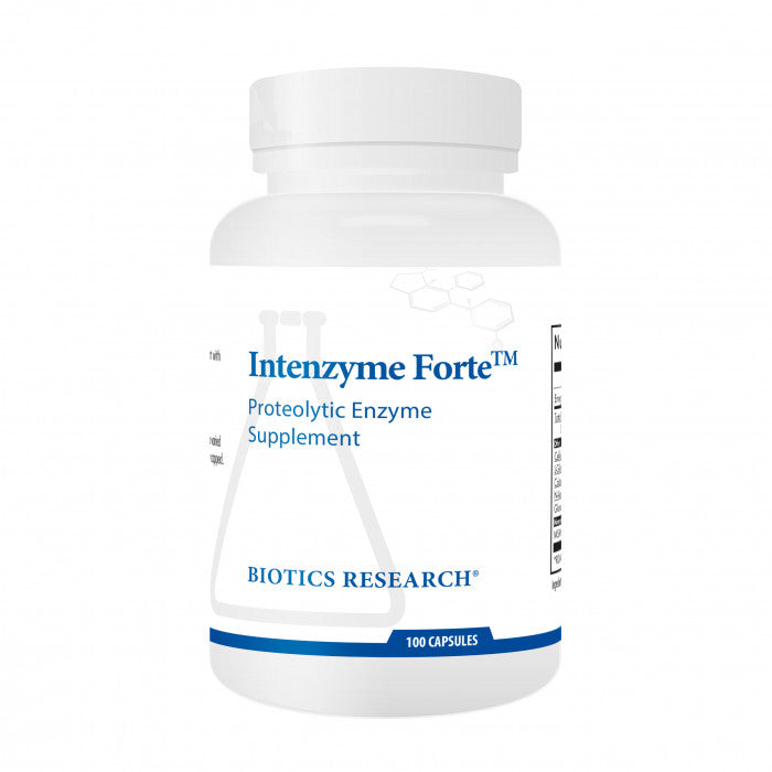 Intenzyme Forte - 100 Tablets | Biotics Research