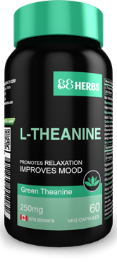 L-Theanine 250mg - 60 Capsules | 88Herbs