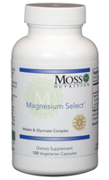 Magnesium Select (Malate/Glycinate) - 100 Capsules | Moss Nutrition