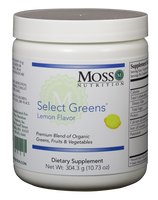 Select Greens (Lemon Flavour) - 304.3g | Moss Nutrition