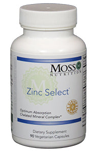 Zinc Select - 90 Capsules | Moss Nutrition