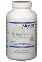 MultiSelect without Copper & Iron - 180 Capsules | Moss Nutrition