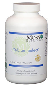 Calcium Select - 120 Capsules | Moss Nutrition