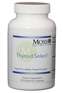 Thyroid Select - 120 Capsules | Moss Nutrition