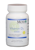 Vitamin D3 5000 - 90 Capsules | Moss Nutrition