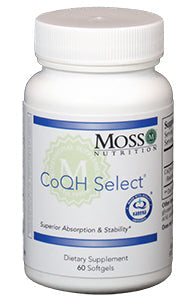 CoQH Select - 60 Softgels | Moss Nutrition