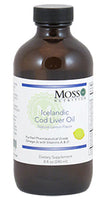Icelandic Cod Liver Oil (Natural Lemon Flavour) - 240ml | Moss Nutrition