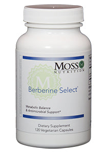 Berberine Select 500mg - 120 Capsules | Moss Nutrition