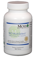 BID MultiSelect (Without Copper, Iron, Vitamin K) - 120 Tablets | Moss Nutrition