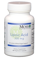 Lipoic Acid 300mg - 60 Capsules | Moss Nutrition