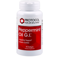 Peppermint Oil G.I. - 90 Softgels | Protocol for Life Balance