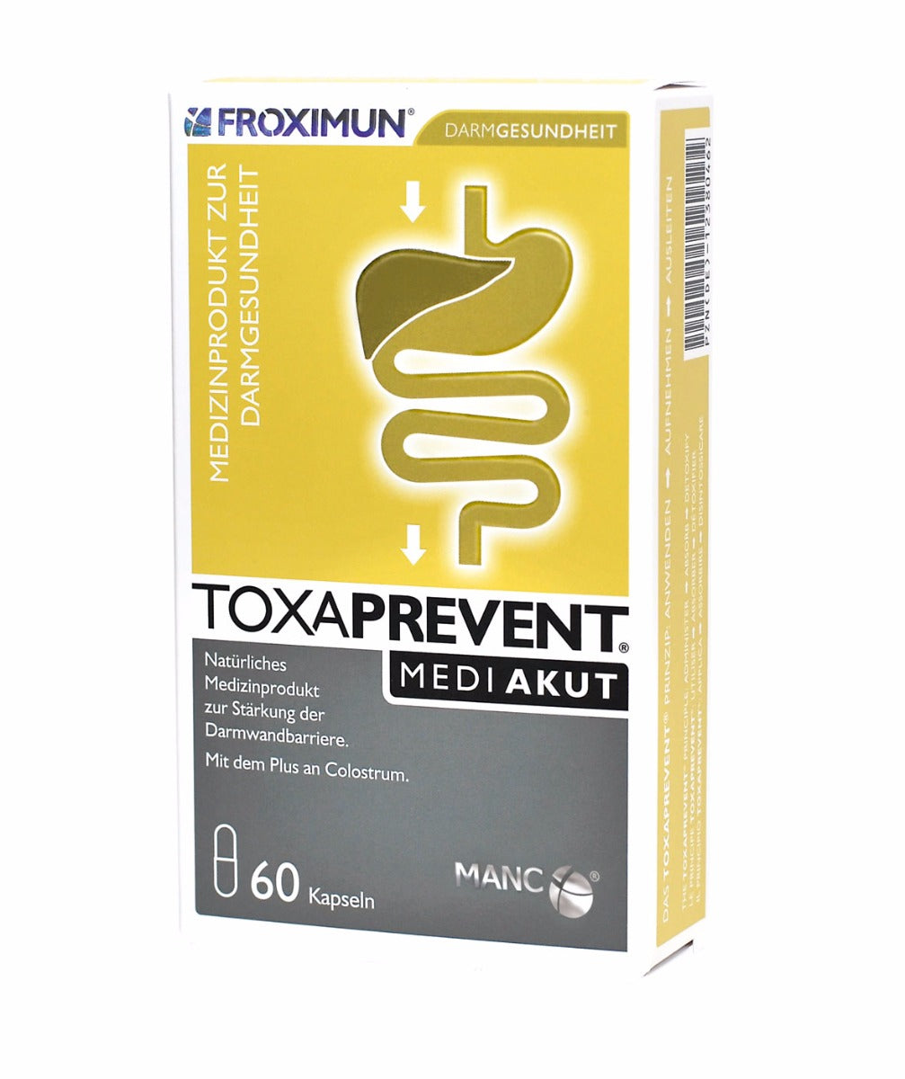 Toxaprevent MEDI Acute - 60 Capsules | Toxaprevent