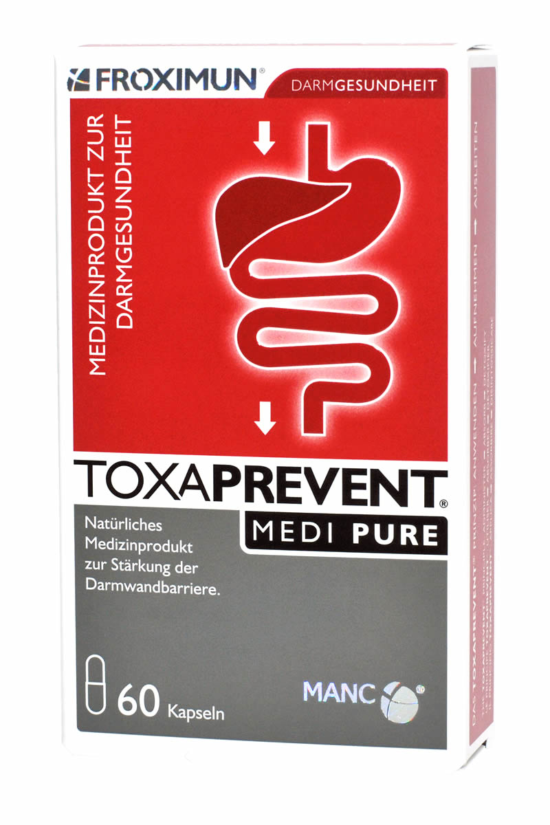 Toxaprevent MEDI Pure - 60 Capsules | Toxaprevent